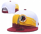 Redskins Team Logo White Red Yellow Adjustable Hat GS,baseball caps,new era cap wholesale,wholesale hats
